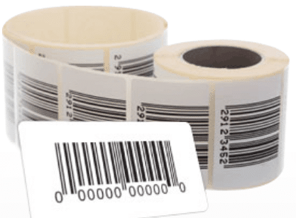 barcode stickers and labels with GTIN