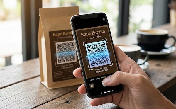Scanning a product's Dynamic QR code